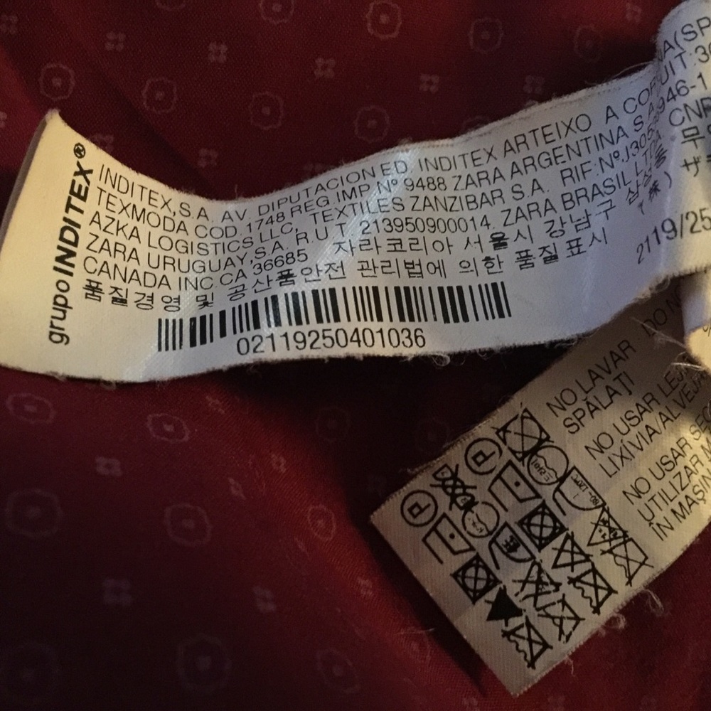 Zara Basic Velour Blazer Size Medium - image 6